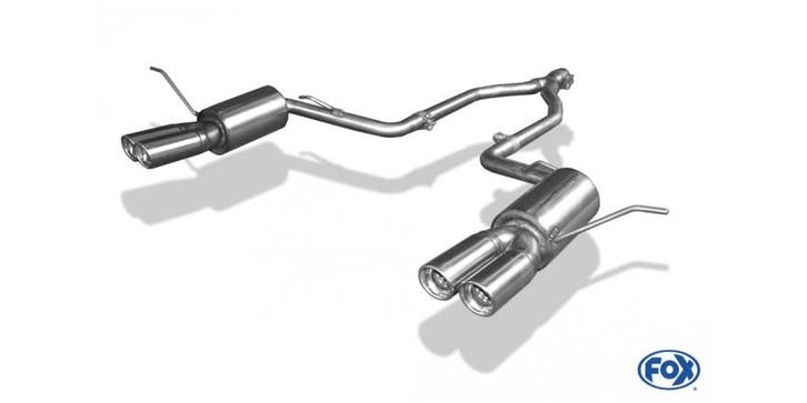 FOX Jeep Grand Cherokee WK - 3.6l einddemper rechts/links -, Auto-onderdelen, Uitlaatsystemen, Nieuw, Verzenden