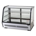 HCB Luxe koelvitrine - 160 liter - 230V - RVS, Verzenden, Nieuw in verpakking, Koelen en Vriezen