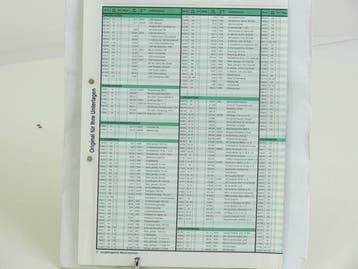 LGB Info blad #87 Preisliste / Bestelkarte 1996 (grootspoor), Verzamelen, Ophalen of Verzenden, Gebruikt, Overige typen