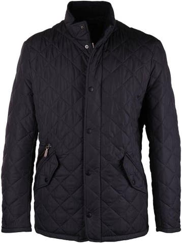 Barbour Chelsea Sportsquilt Jacket Navy maat S Heren, Barbour, Nieuw, Maat 46 (S) of kleiner, Verzenden