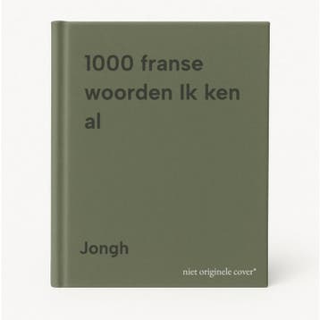 1000 franse woorden Ik ken al - Jongh 9789037452167, Verzenden, Gelezen, Jongh