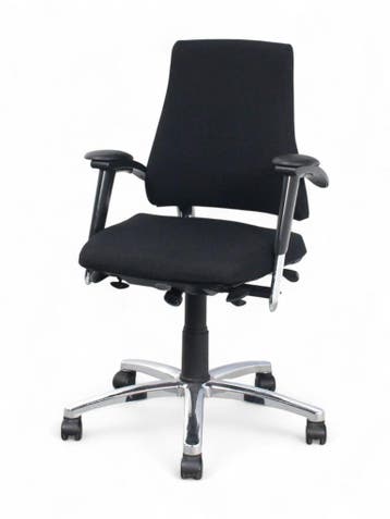 BMA Axia Office bureaustoel, zwart-chrome, Huis en Inrichting, Ophalen of Verzenden, Nieuw
