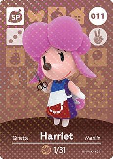 Amiibo Harriet #011 - Series 1, Verzenden, Zo goed als nieuw