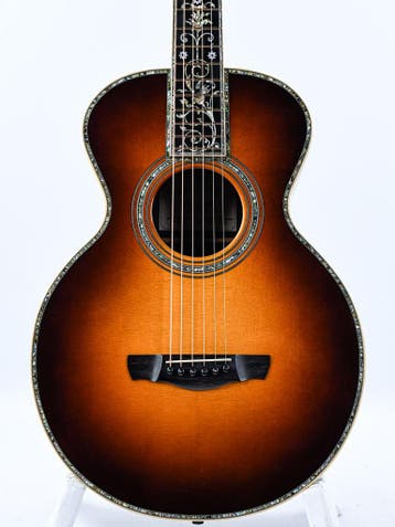 R&R SJ45 Custom Brazilian Rosewood 2015 (Instrument), Ophalen of Verzenden, Zo goed als nieuw, Western- of Steelstringgitaar