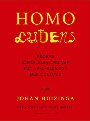 Homo Ludens / Athenaeum Boekhandel Canon - Johan Huizinga, Verzenden, Zo goed als nieuw, Johan Huizinga