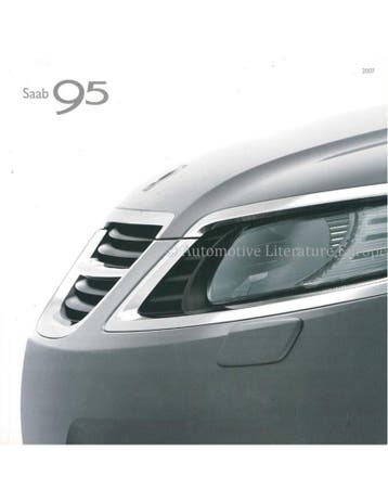 2007 SAAB 9-5 BROCHURE GERMAN, Nieuw, Author