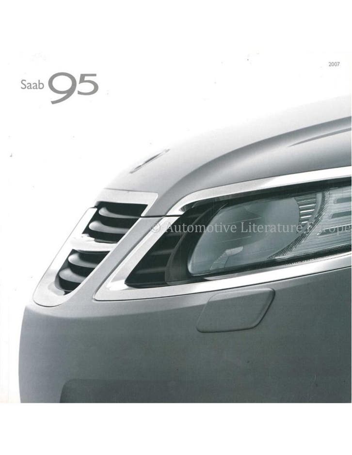 2007 SAAB 9-5 BROCHURE GERMAN, Boeken, Auto's | Folders en Tijdschriften