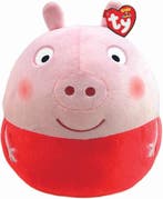 Ty Squish A Boo Knuffelkussen Peppa Pig Peppa 20 Cm, Verzenden, Nieuw