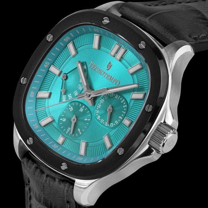Tecnotempo - MultiReborn - Big Calendar - Limited Edition, Sieraden, Tassen en Uiterlijk, Horloges | Heren