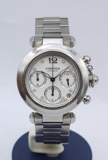 Cartier - Pasha Chronograph - 2412 - Unisex - 2000-2010, Sieraden, Tassen en Uiterlijk, Nieuw
