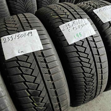 2 x Continental Winter TS850P 235-50-19 Winterbanden 6mm, 19 inch, Gebruikt, 235 mm, Band(en)