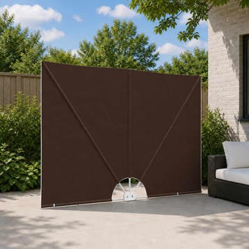 vidaXL Balcony Privacy Screen Rechthoekig 200 x 400 cm, Verzenden, Nieuw
