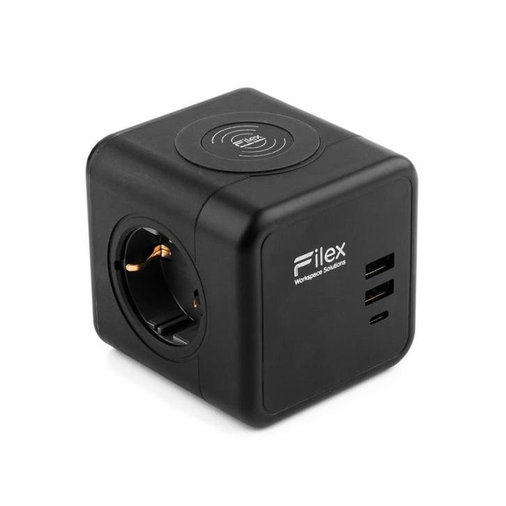 Filex QI Power Charge Point, opbouwmodule, Zakelijke goederen, Kantoor en Winkelinrichting | Kantoorartikelen, Overige typen, Nieuw in verpakking