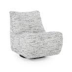 Fauteuil Loys - Grijs Barkley - 96171 - fauteuils, Nieuw, Stof