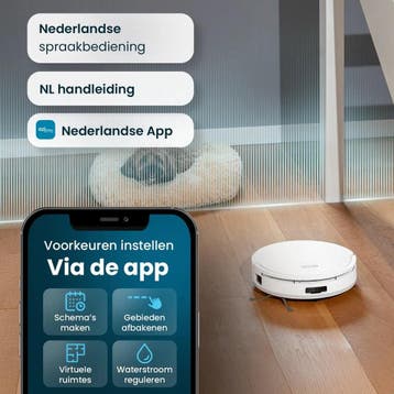 EZIclean Z12 Ultra Robotstofzuiger met Laadstation -, Ophalen of Verzenden, Gebruikt