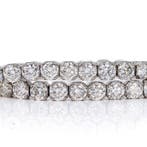 Zonder minimumprijs - Armband - 14 karaat Witgoud - 12.31ct., Nieuw