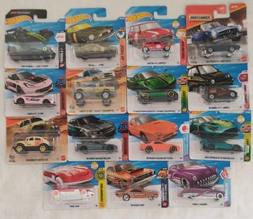 Hot Wheels, Matchbox 1:64 - Modelauto (15) - Coleção sortida, Nieuw