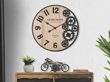 WANDKLOK GRAND CM Ø 60X4,5 - 647900000, Ophalen of Verzenden, Nieuw