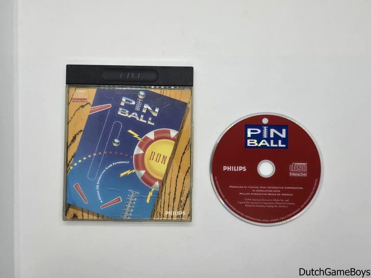 Philips CD-i - Pin Ball - Longbox, Spelcomputers en Games, Games | Overige, Gebruikt, Verzenden