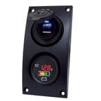 Talamex Curved add-on paneel met dubbele USB aansluiting en, Ophalen of Verzenden, Nieuw