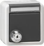 Gira IP44 Buiten SCHUKO Stopcontact Met Vergrendelbare, Verzenden, Nieuw, Overige typen