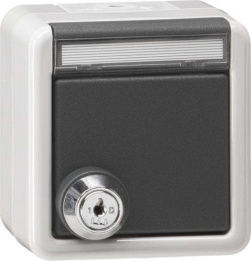 Gira IP44 Buiten SCHUKO Stopcontact Met Vergrendelbare, Doe-het-zelf en Verbouw, Elektra en Kabels, Overige typen, Nieuw, Verzenden