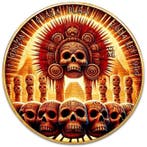 Mexico. 1 Onza 2024 1 oz Mexican Libertad Tzompantli 24k