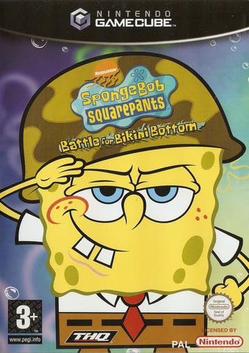 Gamecube SpongeBob SquarePants: Battle for Bikini Bottom, Verzenden, Zo goed als nieuw
