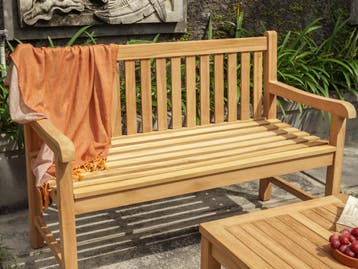 Teakea Tuinbanken | Stationsbank | Parkbank | FSC Teakhout, Tuin en Terras, Verzenden, Nieuw, Teakhout