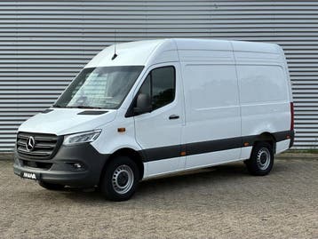 Zakelijke Lease |  Mercedes-Benz Sprinter 317 1.9 CDI 170pk, Automaat, Stof, Gebruikt, Wit