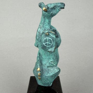 Robert Dyrcz - „The rat I - The PACIFIST„ - bronze