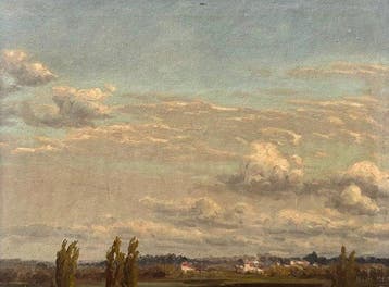 Hans Heinen (1860-1943) - Paesaggio (Alta Baviera), Antiek en Kunst, Kunst | Schilderijen | Klassiek