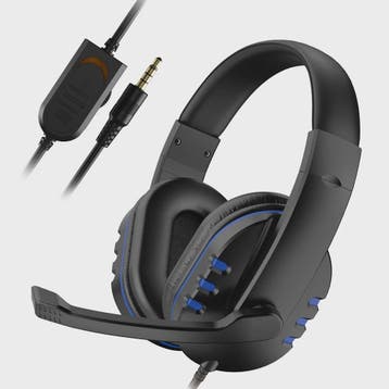 Gaming Headset met Microfoon - Bedrade Oordopjes voor PS4, P, Verzenden, Nieuw