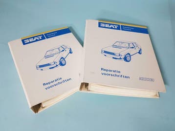 1984 - 1986 SEAT RONDA WERKPLAATSHANDBOEKEN NEDERLANDS, Verzenden