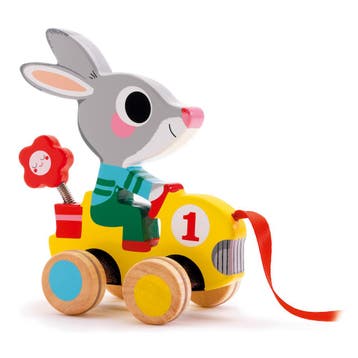 Djeco houten trekfiguur Roulapic ko van €17,99 voor €15,90, Ophalen of Verzenden, Nieuw