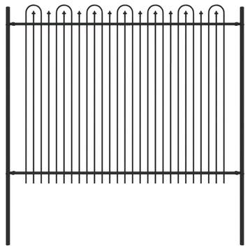 Booghek DRONTEN 200x200cm - Retourdeal 41% Korting, Tuin en Terras, Ophalen of Verzenden, Zo goed als nieuw, IJzer, Sierhekwerk