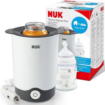 NUK Flessenwarmer | Thuis & Auto | Retourdeal 71% Korting, Ophalen of Verzenden, Nieuw, Flessen- of potjesverwarmer