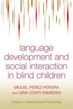 Social Interaction And Language Development In Blind Childre, Verzenden, Zo goed als nieuw, Miguel Perez Pereira