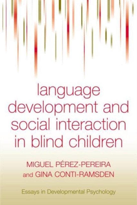 Social Interaction And Language Development In Blind Childre, Boeken, Taal | Engels, Zo goed als nieuw, Verzenden