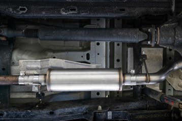 MBRP 19-20 Ford Ranger 2.3L 3in Dual Split Rear Outlet 4in, Ophalen of Verzenden, Nieuw