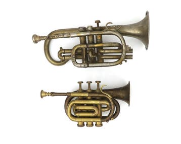 Cornet en piccolo trompet van Gerard Cox, Europa, 20e eeuw, Muziek en Instrumenten, Nieuw