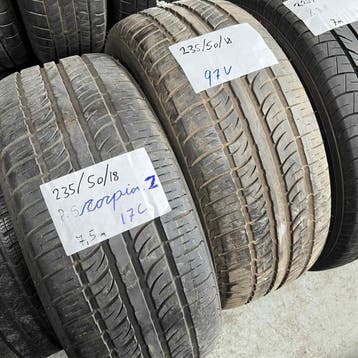 2 x Pirelli Scorpion 235-50-18 Zomerbanden 7,5mm, 18 inch, Gebruikt, Ophalen of Verzenden, 235 mm