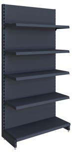 TEST Tego wandstelling H211 x B100 x D47 cm - 5 schappen, Gebruikt