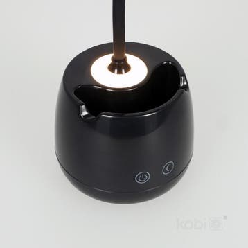 LED bureaulamp LUSIA 5W zwart - draadloos - 3000K + 4000K..., Ophalen of Verzenden, Nieuw