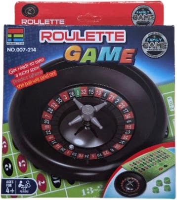 Roulette Game (17cm) | Jono Toys - Gezelschapsspellen, Verzenden, Nieuw