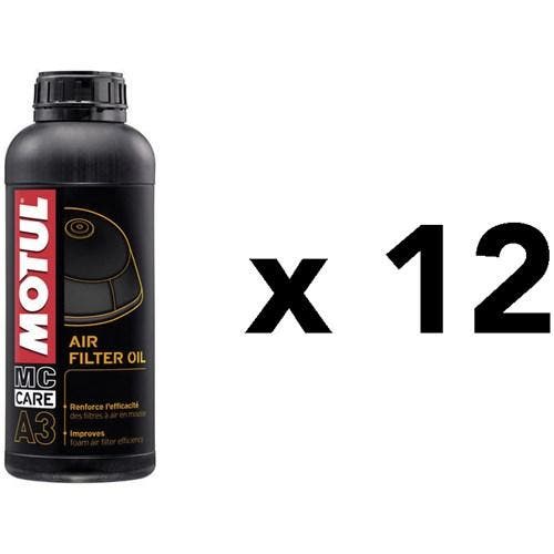 Motul A3 Air Filter Oil 12 X 1L (Doos), Computers en Software, Laptop-opladers, Verzenden