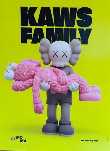 KAWS - Gone, 2020, Exhibition Poster (2025), Copyright KAWS,