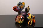 RichART - Balloon Dog version dollar avec son petit - 21 cm