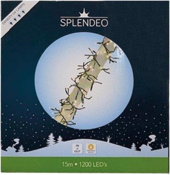 2dekans | Splendeo Extreme dichtheid lichte ketting - 1200, Diversen, Kerst, Zo goed als nieuw, Ophalen of Verzenden