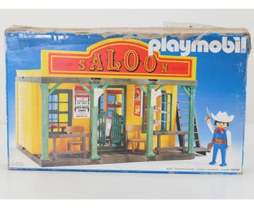 Playmobil 3461 Western Saloon bijna compleet OVP #9956, Ophalen of Verzenden, Gebruikt